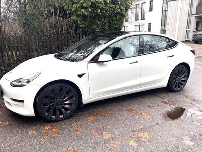Gebraucht Tesla Model 3 Performance 377 kW (513 PS) 2022 Weiß Limousine