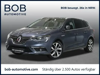 Gebraucht Renault Mégane GrandTour Bose Edition 132 PS (97 kW) 2017 Titaniumgrau Kombi