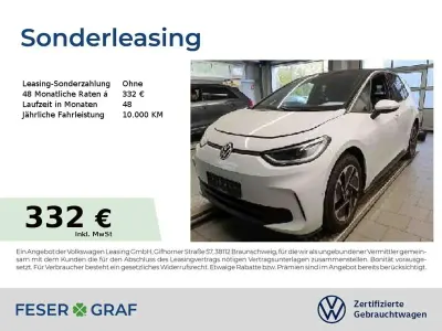 Brugt VW ID.3 Pro Performance 150 kW (204 HK) 2023 Hvid Hatchback