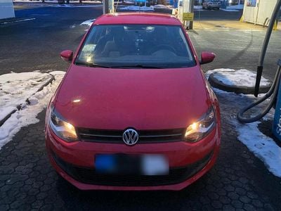 Used VW Polo 60 HP (44 kW) 2010 Red Hatchback
