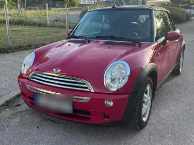Brugt Mini Cooper Cabriolet 106 HK (77 kW) 2008 Rød Cabriolet