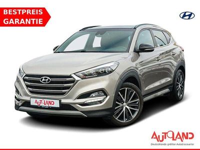 Gebraucht Hyundai Tucson Passion 177 PS (130 kW) 2018 White sand SUV