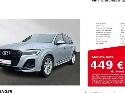 Brugt Audi Q7 S-Line 286 HK (210 kW) 2025 Sølv SUV