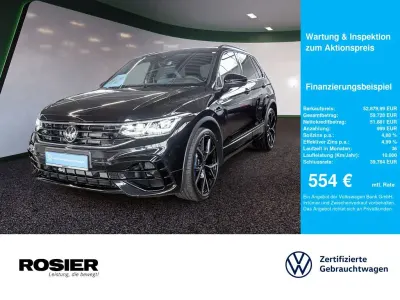 Gebraucht VW Tiguan R 320 PS (235 kW) 2024 Schwarz / deep black (metallic) SUV