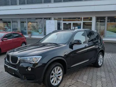 Usata BMW X3 Advantage 190 CV (139 kW) 2017 Nero SUV