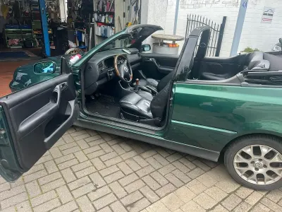 Używany VW Golf 116 KM (85 kW) 2001 Zielony Kabriolet