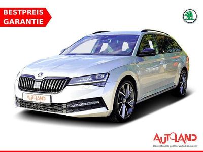 Brillant silber metallic (metallic) Gebraucht 2019 Skoda Superb SportLine Kombi | 27.490 € (Fairer Preis)