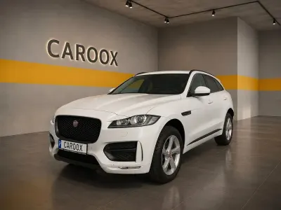 Begagnad Jaguar F-Pace R-Sport 179 HK (131 kW) 2018 Vit SUV