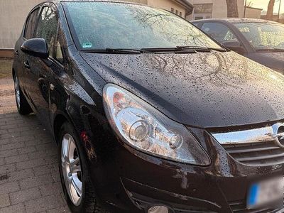 Gebraucht Opel Corsa 90 PS (66 kW) 2009 Schwarz Kleinwagen