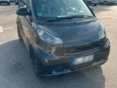 Gebraucht Smart ForTwo Cabrio Brabus 102 PS (75 kW) 2008 Schwarz Cabrio