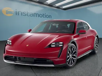 Gebraucht Porsche Taycan 350 kW (476 PS) 2021 Rot Kombi