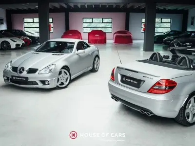 Gebraucht Mercedes SLK55 AMG AMG 360 PS (264 kW) 2005 Silber Cabrio