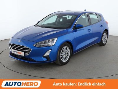 Second-hand Ford Focus Titanium 151 CP (111 kW) 2018 Albastru Berlinǎ