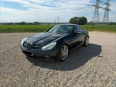Gebraucht Mercedes SLK200 163 PS (119 kW) 2004 Schwarz Cabrio
