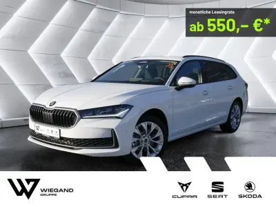 Neu Skoda Superb Selection 193 PS (141 kW) 2025 Weiß (weiss / purity weiss) Kombi
