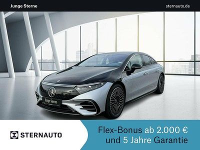 Gebraucht Mercedes EQS580 AMG line 384 kW (523 PS) 2022 Metalliclack hightechsilber Limousine