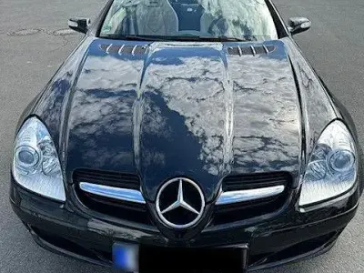 Gebraucht Mercedes SLK200 163 PS (119 kW) 2004 Schwarz Cabrio