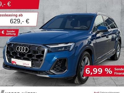Usado Audi Q7 S-Line 286 CV (210 kW) 2025 Azul SUV