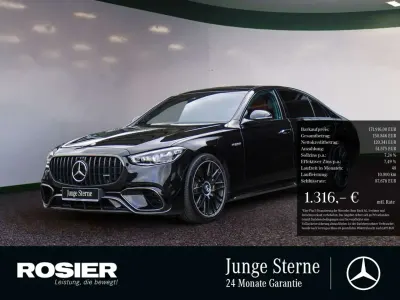 Gebraucht Mercedes S63 AMG AMG 802 PS (589 kW) 2025 Schwarz / obsidianschwarz Limousine