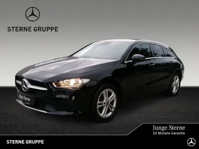 Gebraucht Mercedes CLA250e Progressive 218 PS (160 kW) 2023 Unilack nachtschwarz Coupé