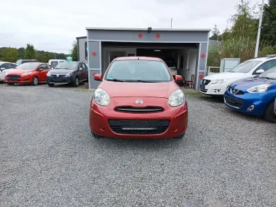 Gebraucht Nissan Micra Visia 80 PS (58 kW) 2011 Rot Kleinwagen