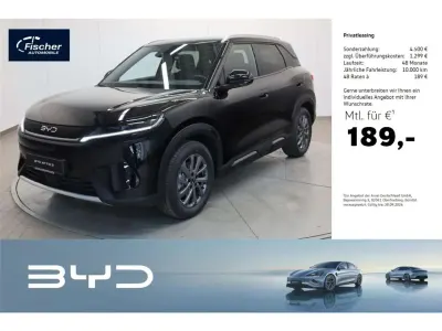 Neu BYD Atto 2 Boost 212 PS (155 kW) 2026 Obsidian black SUV