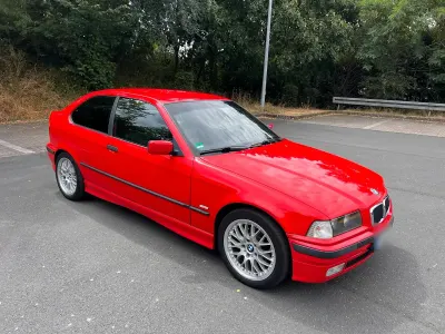 Gebraucht BMW 316 Compact 105 PS (77 kW) 2000 Rot Kleinwagen