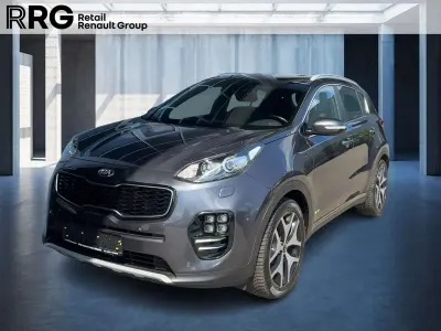 Gebraucht Kia Sportage GT-Line 185 PS (136 kW) 2018 (e5b) winchestergrau met. SUV