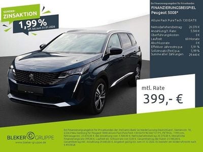 Blau Gebraucht 2023 Peugeot 5008 Allure SUV | 25.870 € (Guter Preis)