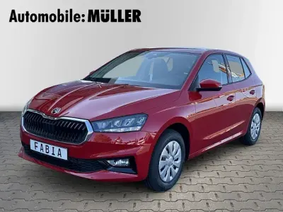 Gebraucht Skoda Fabia Essence 95 PS (69 kW) 2025 Velvetrot metallic Kleinwagen