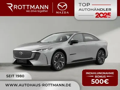 Neu Mazda 6e Takumi-Line 180 kW (245 PS) 2025 Grau Limousine