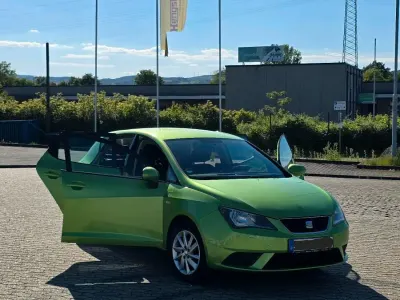 Gebraucht Seat Ibiza 69 PS (50 kW) 2013 Grün Kleinwagen