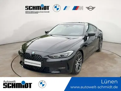 Gebraucht BMW 420 184 PS (135 kW) 2023 Saphirschwarz metallic Coupé