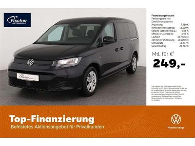 Gebraucht VW Caddy 122 PS (89 kW) 2022 Deep black perleffekt Van / Kleinbus