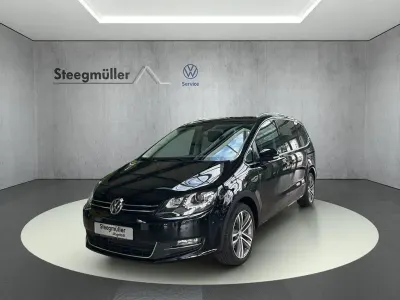Gebraucht VW Sharan Highline 150 PS (110 kW) 2022 Schwarz Van / Kleinbus