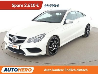 Usata Mercedes E350 258 CV (189 kW) 2015 Bianco Coupé