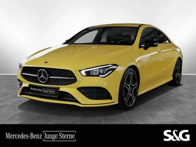 Gebraucht Mercedes CLA200 AMG 163 PS (119 kW) 2022 Sonnengelb uni Coupé