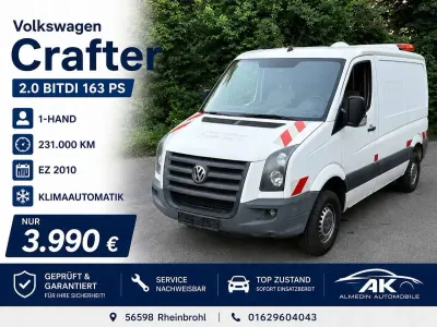 Gebraucht VW Crafter 163 PS (119 kW) 2010 Weiß Van