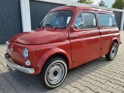 Brugt Fiat 500 92 HK (67 kW) 1972 Rød Stationcar
