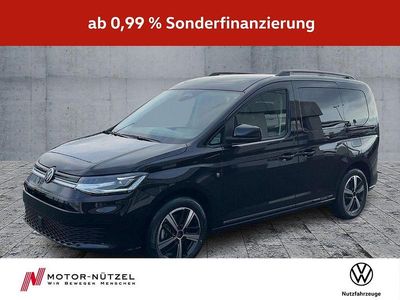 Neu VW Caddy Life 122 PS (89 kW) 2025 Schwarz Van / Kleinbus
