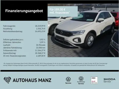 Gebraucht VW T-Roc Life 110 PS (80 kW) 2022 Grau SUV