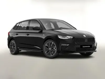 Neu Skoda Scala Monte Carlo 150 PS (110 kW) 2025 (blackmagic perleffekt) Kleinwagen
