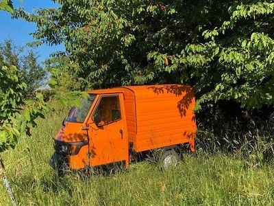 Neu Piaggio APE 2025 Orange Van