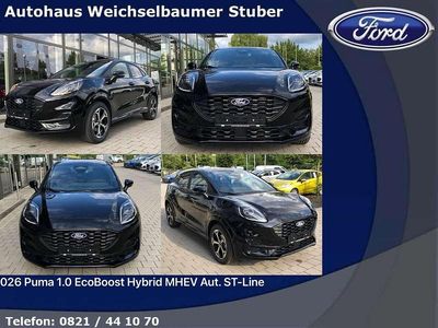 Neu Ford Puma ST-Line 125 PS (91 kW) 2025 Schwarz SUV