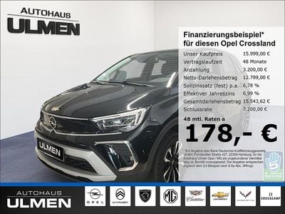 Gebraucht Opel Crossland Elegance 110 PS (80 kW) 2024 Schwarz SUV