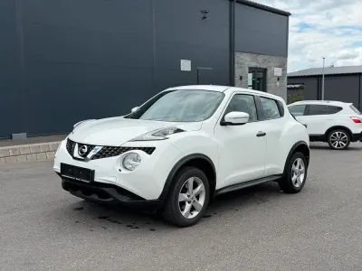 Gebraucht Nissan Juke Visia+ 94 PS (69 kW) 2015 Weiß SUV