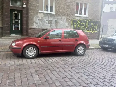 Gebraucht VW Golf IV 75 PS (55 kW) 1999 Rot Kleinwagen