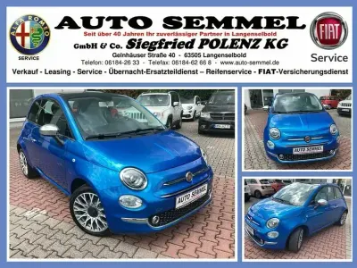 Gebraucht Fiat 500 Mirror 206 PS (151 kW) 2018 Italia himmelblau Kleinwagen