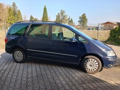 Gebraucht VW Sharan 118 PS (86 kW) 2008 Blau Van / Kleinbus