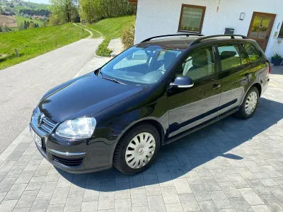 Usata VW Golf VI Trendline 105 CV (77 kW) 2008 Nero Utilitaria